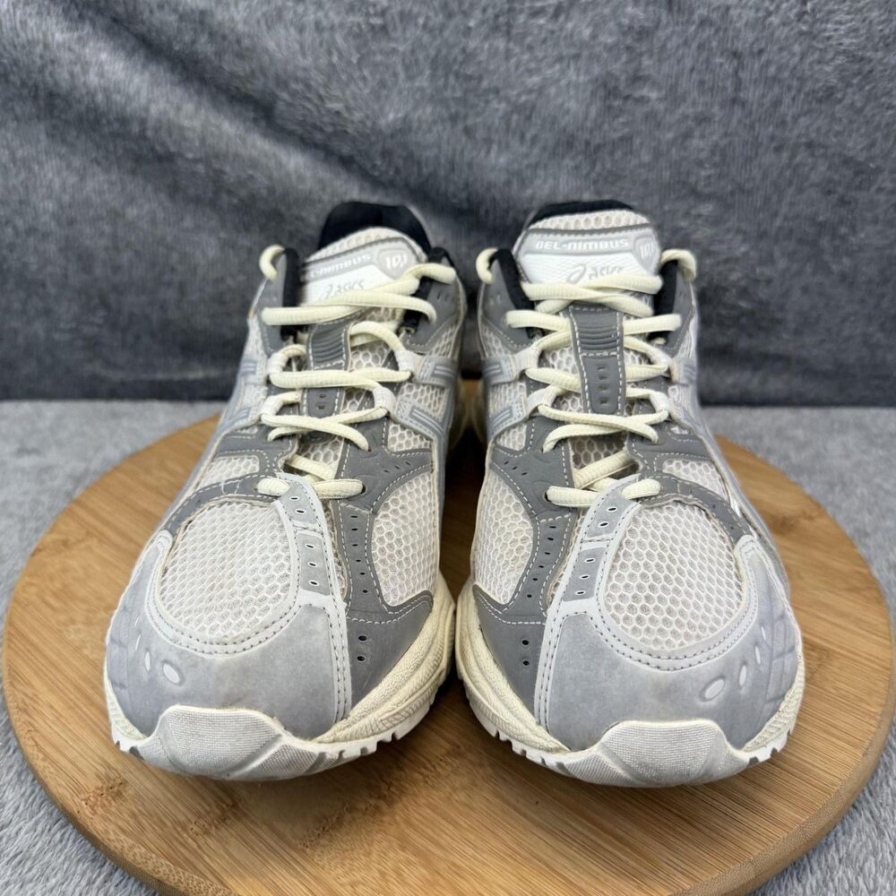 ASICS Gel-Nimbsus 10.1 Shoes Men Size 11 Gray Running Athletic Sneakers 1203A673 - Picture 2 of 12